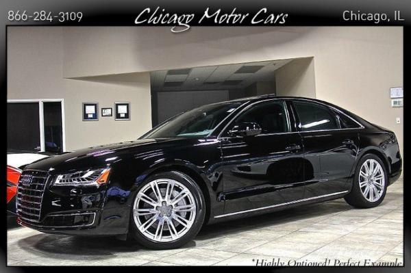 Used 2015 Audi A8 3.0T 3.0T quattro NWB for sale Sold at Chicago Motor Cars in West Chicago IL 60185 1
