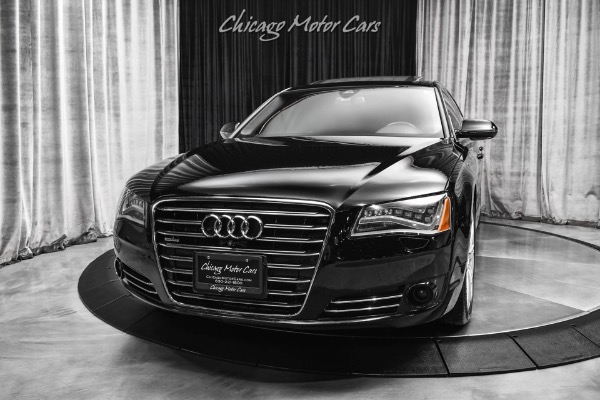 Used 2014 Audi A8 L 3.0L quattro TDI Sedan Premium Pkg! Cold Weather Pkg! Massage Seats! LOADED for sale Sold at Chicago Motor Cars in West Chicago IL 60185 2