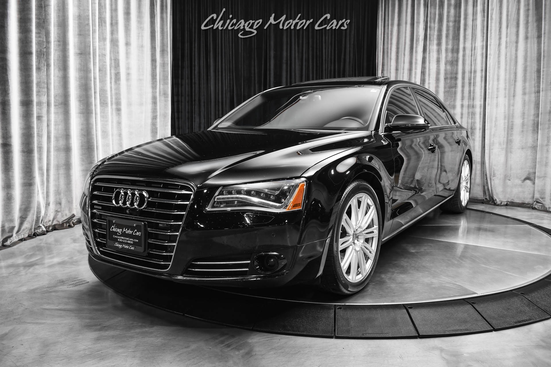 Used-2014-Audi-A8-L-30L-quattro-TDI-Sedan-Premium-Pkg-Cold-Weather-Pkg-Massage-Seats-LOADED