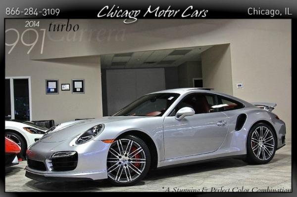 Used 2014 Porsche 911 Turbo for sale Sold at Chicago Motor Cars in West Chicago IL 60185 1