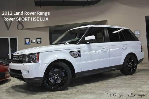New 2012 Land Rover Range Rover Sport HSE LUX HSE LUX for sale Sold at Chicago Motor Cars in West Chicago IL 60185 1