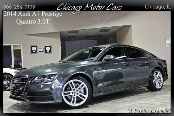 Used 2014 Audi A7 Prestige Quattro 3.0 3.0T quattro Prestige for sale Sold at Chicago Motor Cars in West Chicago IL 60185 1