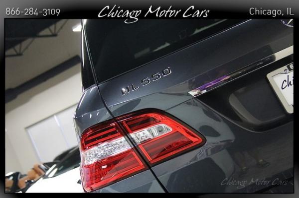 Used 2013 Mercedes-Benz ML550 4Matic ML550 for sale Sold at Chicago Motor Cars in West Chicago IL 60185 6