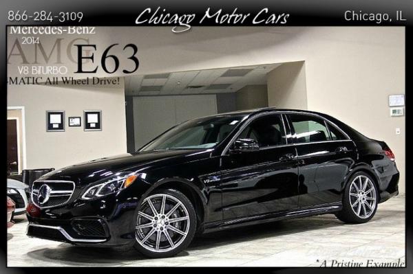 Used 2014 Mercedes-Benz E63 AMG 4Matic E63 AMG for sale Sold at Chicago Motor Cars in West Chicago IL 60185 1