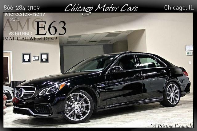 Used 2014 Mercedes-Benz E63 AMG 4Matic E63 AMG for sale Sold at Chicago Motor Cars in West Chicago IL 60185 1