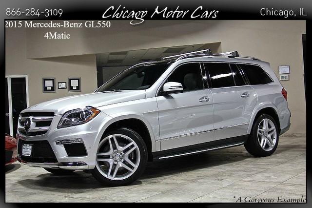 Used 2015 Mercedes-Benz GL550 4Matic for sale Sold at Chicago Motor Cars in West Chicago IL 60185 1