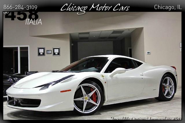 Used 2010 Ferrari 458 Italia for sale Sold at Chicago Motor Cars in West Chicago IL 60185 1