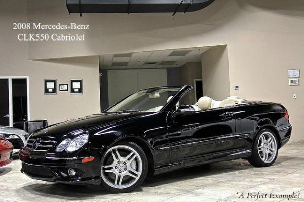 New 2008 Mercedes-Benz CLK550 CLK550 for sale Sold at Chicago Motor Cars in West Chicago IL 60185 1