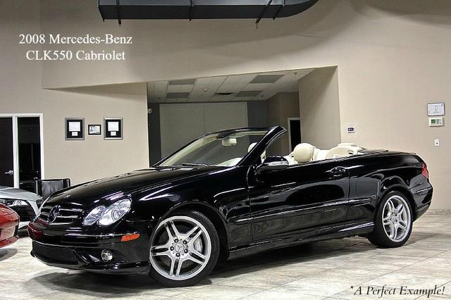 New 2008 Mercedes-Benz CLK550 CLK550 for sale Sold at Chicago Motor Cars in West Chicago IL 60185 1