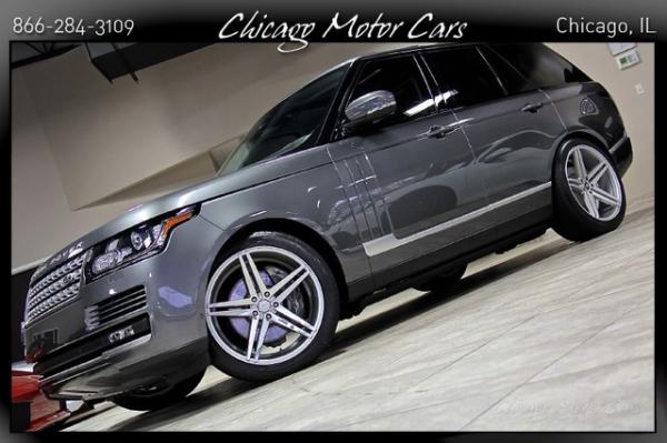 Used 2015 Land Rover Range Rover Supercharged 4WD Supercharged for sale Sold at Chicago Motor Cars in West Chicago IL 60185 3