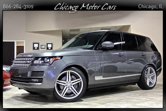 Used 2015 Land Rover Range Rover Supercharged 4WD Supercharged for sale Sold at Chicago Motor Cars in West Chicago IL 60185 1