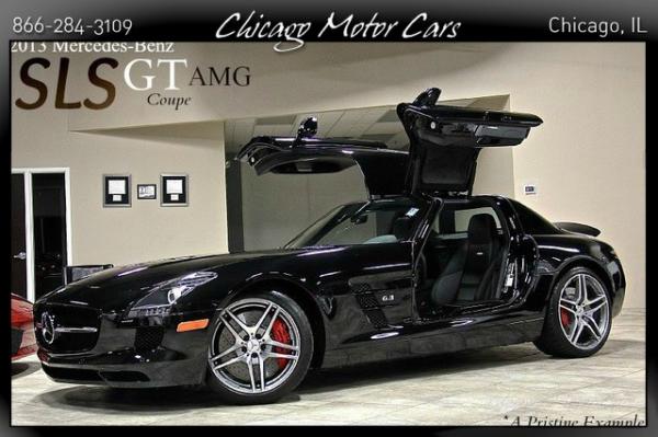 Used 2013 Mercedes-Benz SLS AMG GT Gullwing Coupe Only 1200 Miles! Carbon Fiber Trim! for sale Sold at Chicago Motor Cars in West Chicago IL 60185 1