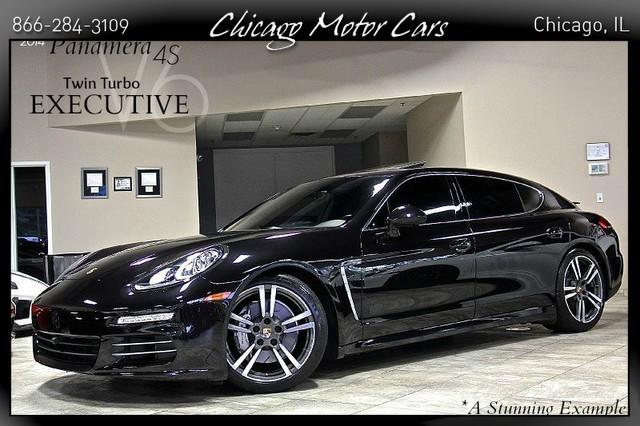 Used 2014 Porsche Panamera 4S Executive 4S Executive for sale Sold at Chicago Motor Cars in West Chicago IL 60185 1