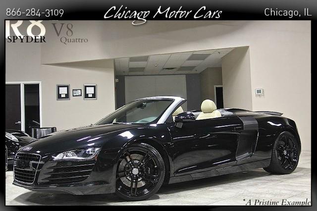 Used 2011 Audi R8 4.2L V8 Quattro 4.2 quattro Spyder for sale Sold at Chicago Motor Cars in West Chicago IL 60185 1