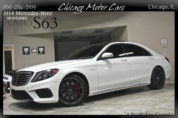 Used 2014 Mercedes-Benz S63 AMG 4 Matic for sale Sold at Chicago Motor Cars in West Chicago IL 60185 1