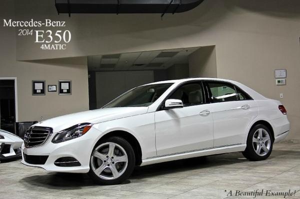 New 2014 Mercedes-Benz E350 Sport 4Matic for sale Sold at Chicago Motor Cars in West Chicago IL 60185 1