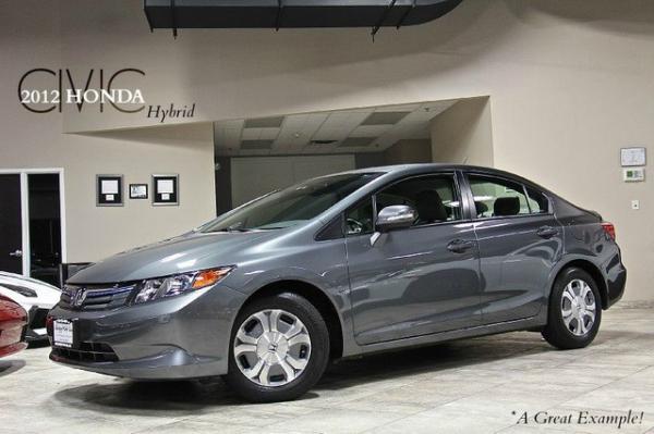 New 2012 Honda Civic Hybrid for sale Sold at Chicago Motor Cars in West Chicago IL 60185 1