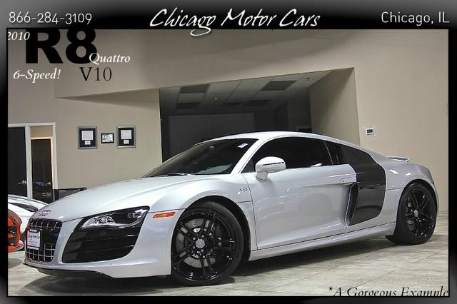 Used 2010 Audi R8 5.2L V10 Quattro 5.2 quattro for sale Sold at Chicago Motor Cars in West Chicago IL 60185 1