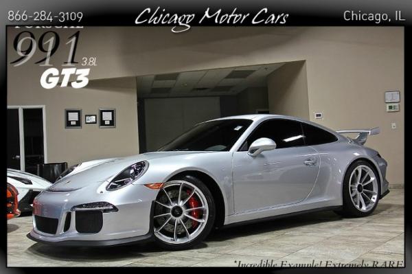 Used 2015 Porsche 911 991 GT3 for sale Sold at Chicago Motor Cars in West Chicago IL 60185 1