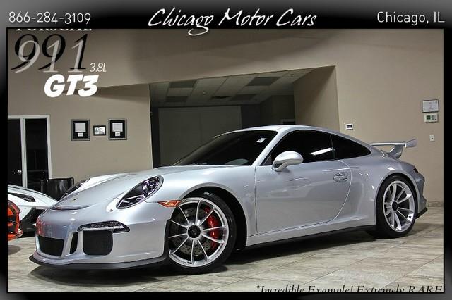 Used 2015 Porsche 911 991 GT3 for sale Sold at Chicago Motor Cars in West Chicago IL 60185 1