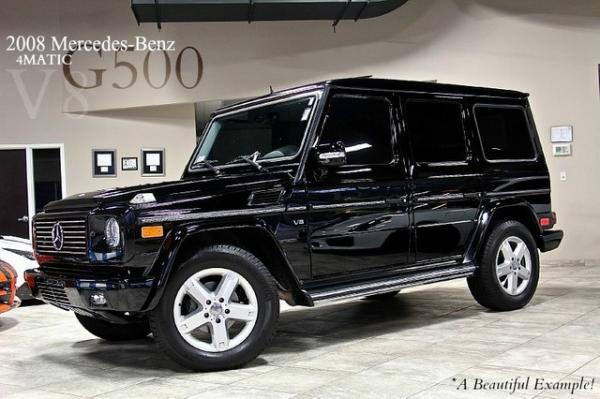 New 2008 Mercedes-Benz G500 4 Matic G500 for sale Sold at Chicago Motor Cars in West Chicago IL 60185 1