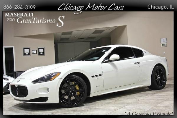 Used 2010 Maserati GranTurismo S for sale Sold at Chicago Motor Cars in West Chicago IL 60185 1