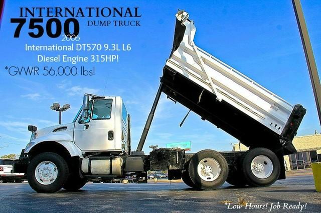 New 2006 International 7500 Dump Truck For Sale (Sold) | Chicago Motor ...
