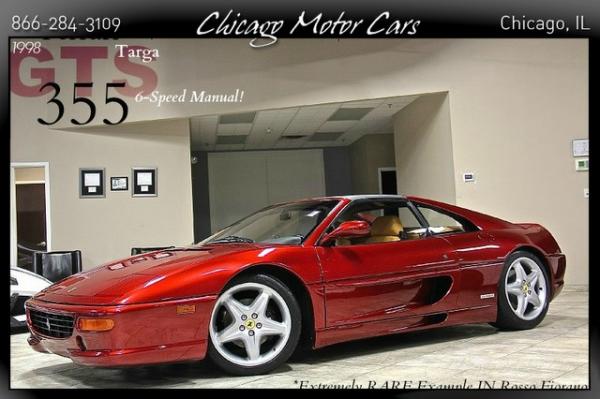 Used 1998 Ferrari F355 GTS for sale Sold at Chicago Motor Cars in West Chicago IL 60185 1