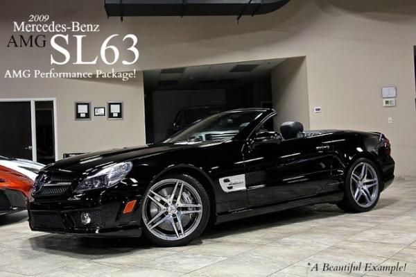 New 2009 Mercedes-Benz SL63 AMG SL63 AMG for sale Sold at Chicago Motor Cars in West Chicago IL 60185 1