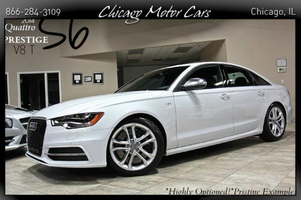 Used 2014 Audi S6 Prestige Quattro 4.0T quattro for sale Sold at Chicago Motor Cars in West Chicago IL 60185 1