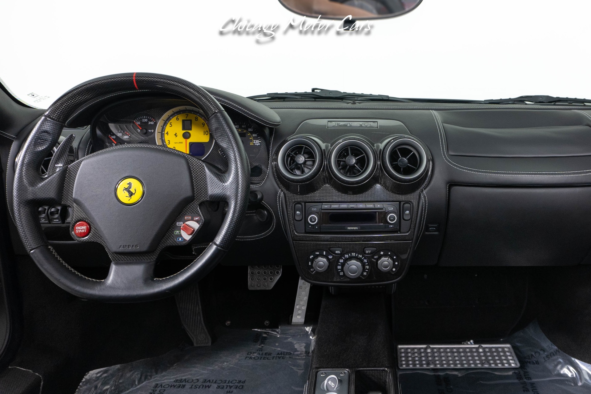 Used-2007-Ferrari-F430-Spider-F1-Carbon-Fiber-Driver-Zone-Electric-Seats-F1-Trans-Just-Serviced