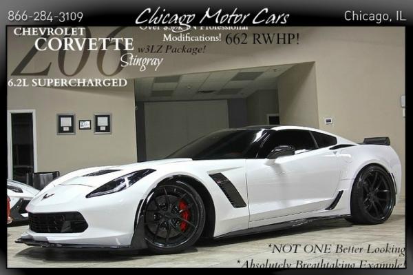 Used 2015 Chevrolet Corvette Z06 3LZ Z06 for sale Sold at Chicago Motor Cars in West Chicago IL 60185 1