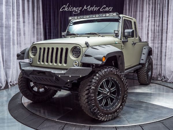 Used 2015 Jeep Wrangler Unlimited Willys Wheeler JK8 Pick-Up Conversion! for sale Sold at Chicago Motor Cars in West Chicago IL 60185 2