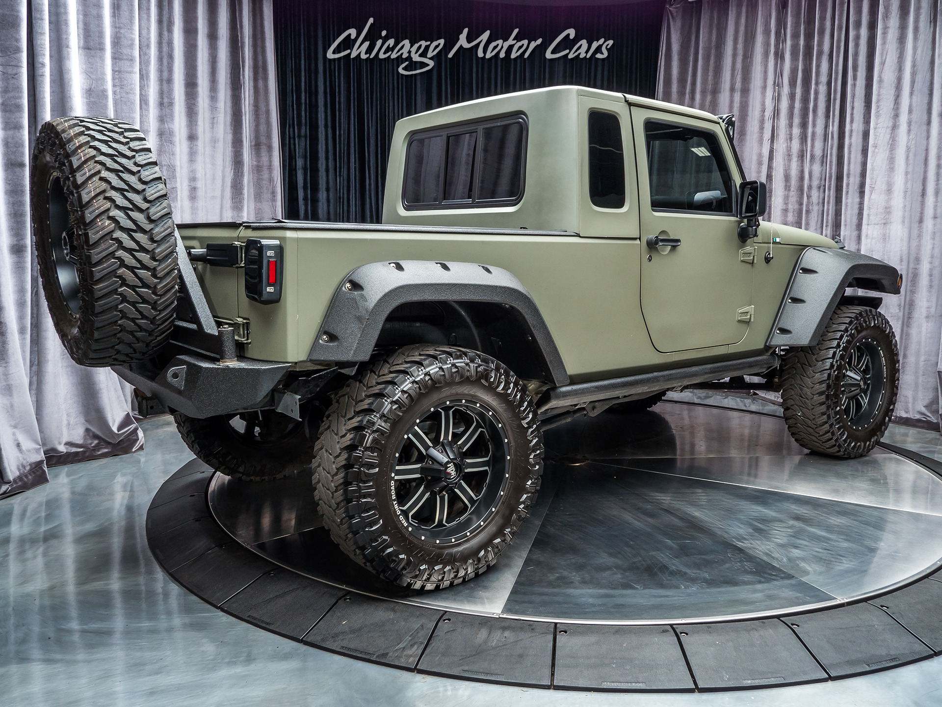 Used 2015 Jeep Wrangler Unlimited Willys Wheeler JK8 Pick-Up Conversion!  For Sale (Special Pricing) | Chicago Motor Cars Stock #15923A