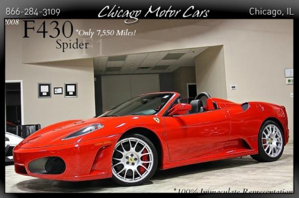 Used 2008 Ferrari F430 Spider for sale Sold at Chicago Motor Cars in West Chicago IL 60185 1