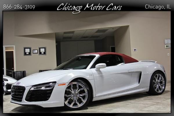 Used 2014 Audi R8 V10 Quattro Spyder 5.2 quattro Spyder for sale Sold at Chicago Motor Cars in West Chicago IL 60185 2