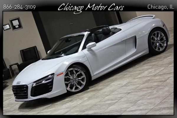 Used 2014 Audi R8 V10 Quattro Spyder 5.2 quattro Spyder for sale Sold at Chicago Motor Cars in West Chicago IL 60185 3