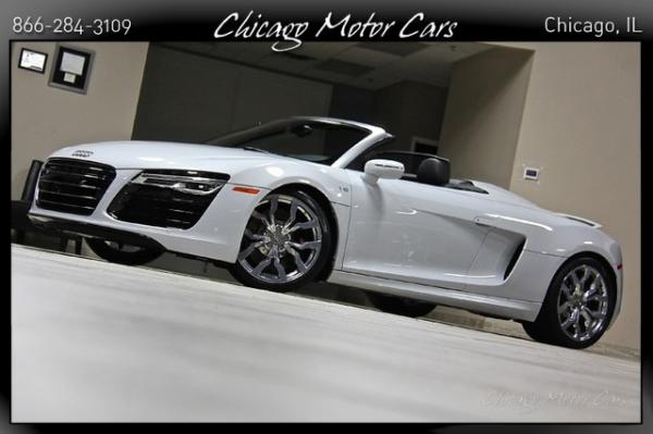 Used 2014 Audi R8 V10 Quattro Spyder 5.2 quattro Spyder for sale Sold at Chicago Motor Cars in West Chicago IL 60185 4