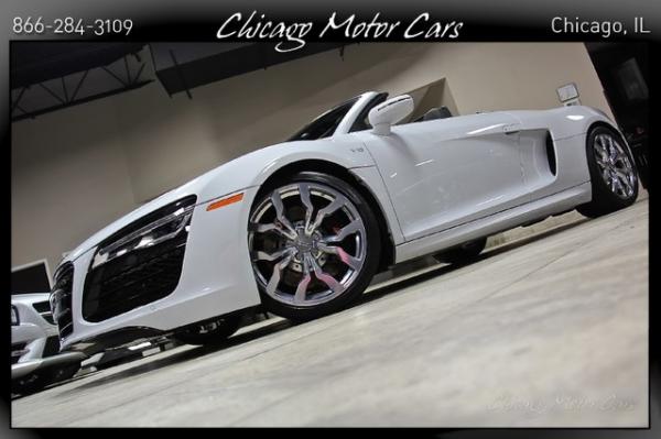 Used 2014 Audi R8 V10 Quattro Spyder 5.2 quattro Spyder for sale Sold at Chicago Motor Cars in West Chicago IL 60185 5