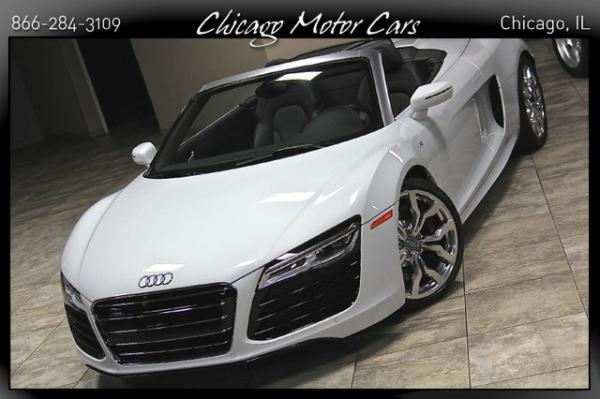 Used 2014 Audi R8 V10 Quattro Spyder 5.2 quattro Spyder for sale Sold at Chicago Motor Cars in West Chicago IL 60185 6