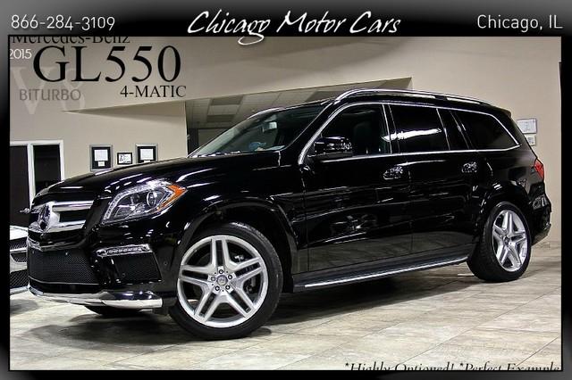 Used 2015 Mercedes-Benz GL550 4-Matic GL550 for sale Sold at Chicago Motor Cars in West Chicago IL 60185 1