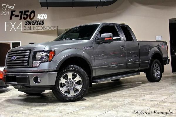 New 2011 Ford F-150 4WD SuperCab FX4 for sale Sold at Chicago Motor Cars in West Chicago IL 60185 1
