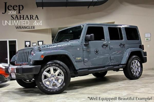 New 2014 Jeep Wrangler Unlimited Sahara for sale Sold at Chicago Motor Cars in West Chicago IL 60185 1