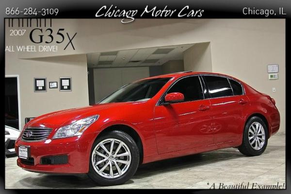 Used 2007 Infiniti G35x AWD x for sale Sold at Chicago Motor Cars in West Chicago IL 60185 1