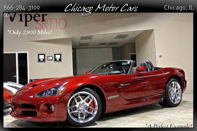 Used 2008 Dodge Viper SRT10 SRT-10 for sale Sold at Chicago Motor Cars in West Chicago IL 60185 1