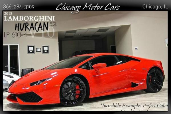 Used 2015 Lamborghini Huracan LP 610-4 for sale Sold at Chicago Motor Cars in West Chicago IL 60185 1