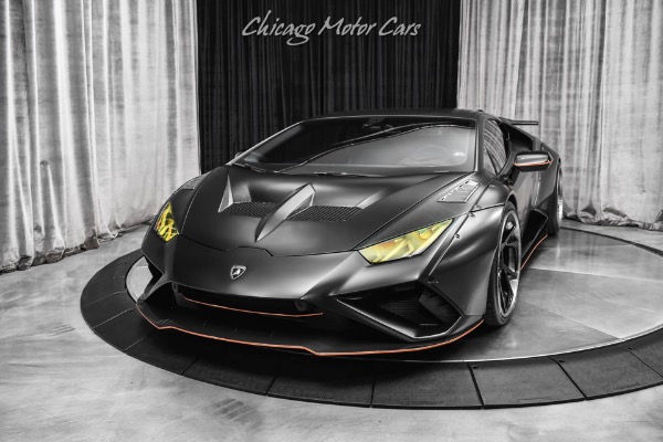 Used 2015 Lamborghini Huracan LP610-4 Liberty Walk Widebody Stealth PPF Carbon Fiber Wing 1OF1 Build for sale Sold at Chicago Motor Cars in West Chicago IL 60185 2