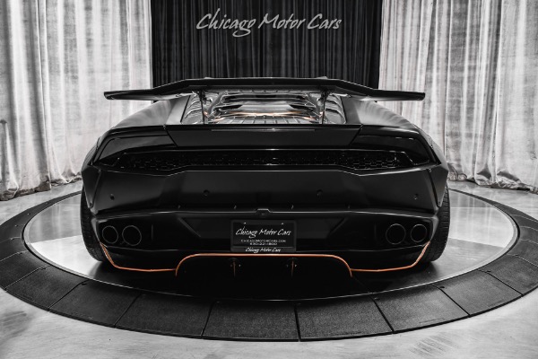 Used 2015 Lamborghini Huracan LP610-4 Liberty Walk Widebody Stealth PPF Carbon Fiber Wing 1OF1 Build for sale Sold at Chicago Motor Cars in West Chicago IL 60185 4