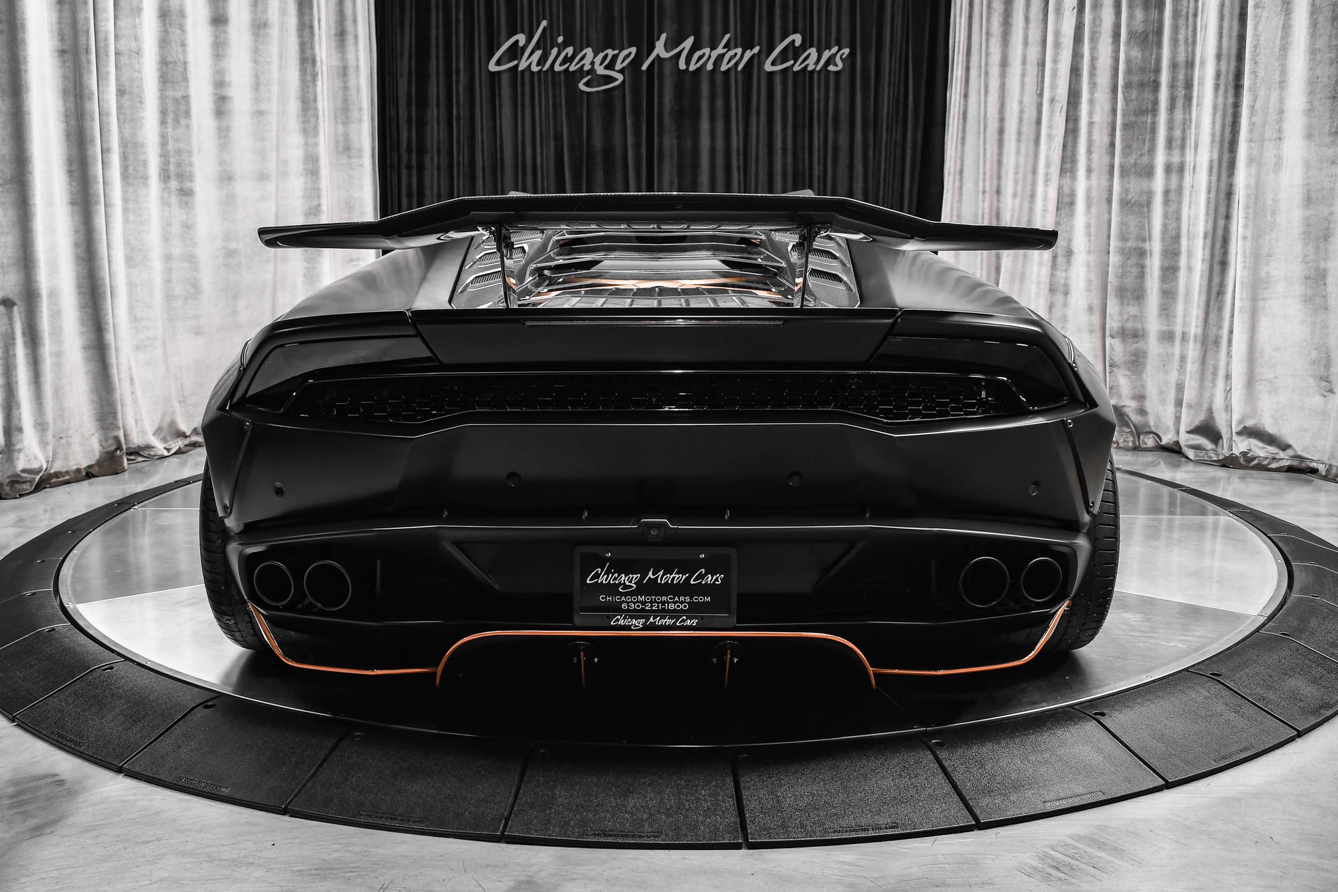 Used-2015-Lamborghini-Huracan-LP610-4-Liberty-Walk-Widebody-Stealth-PPF-Carbon-Fiber-Wing-1OF1-Build