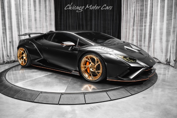 Used 2015 Lamborghini Huracan LP610-4 Liberty Walk Widebody Stealth PPF Carbon Fiber Wing 1OF1 Build for sale Sold at Chicago Motor Cars in West Chicago IL 60185 6